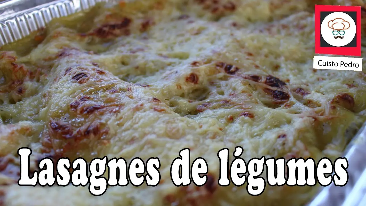 Recette thermomix tm5 vegan lasagnes de légumes sans lactose