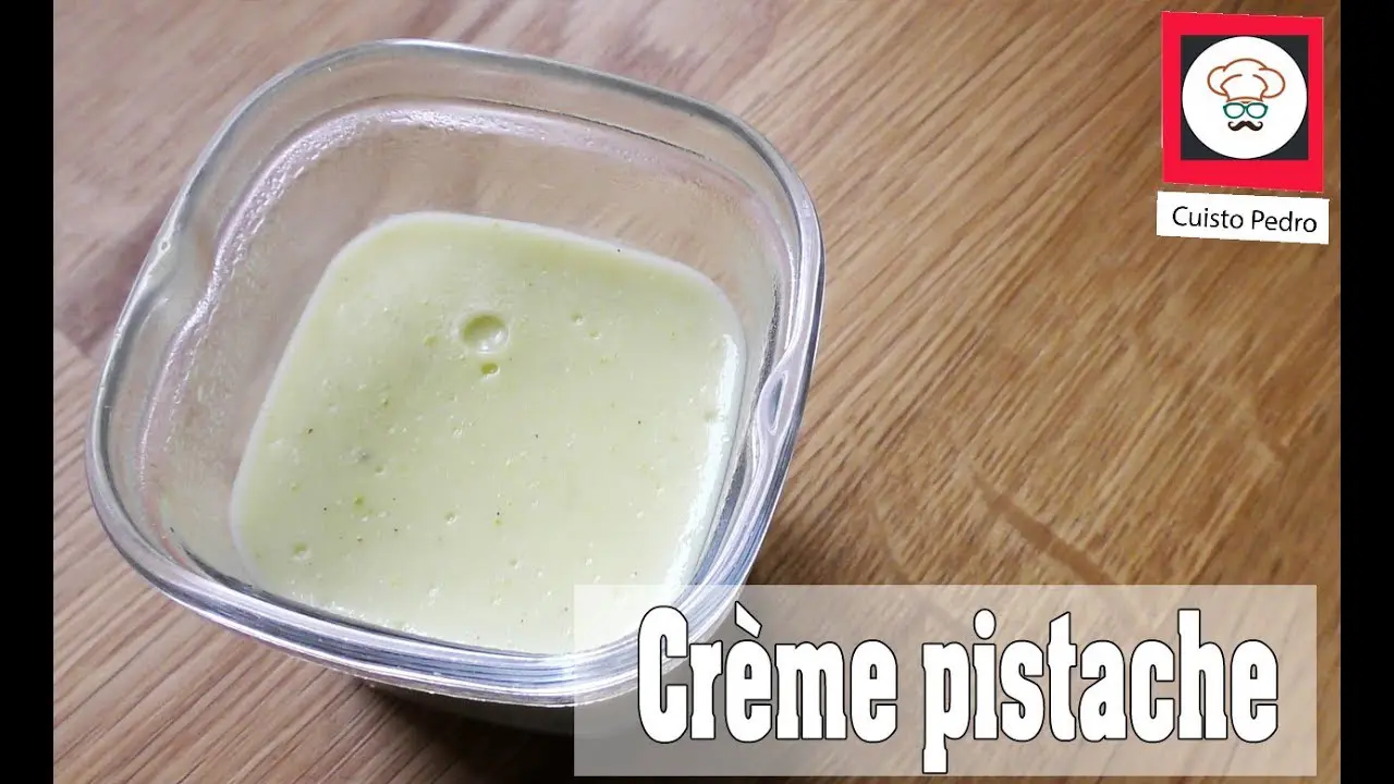 Recette Thermomix crème dessert pistache facon danette