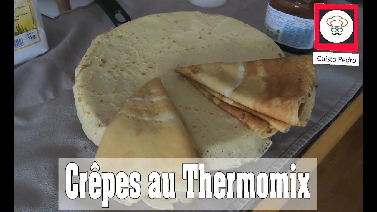 Recette pâte à crêpe avec ou sans Thermomix avec JeanViet