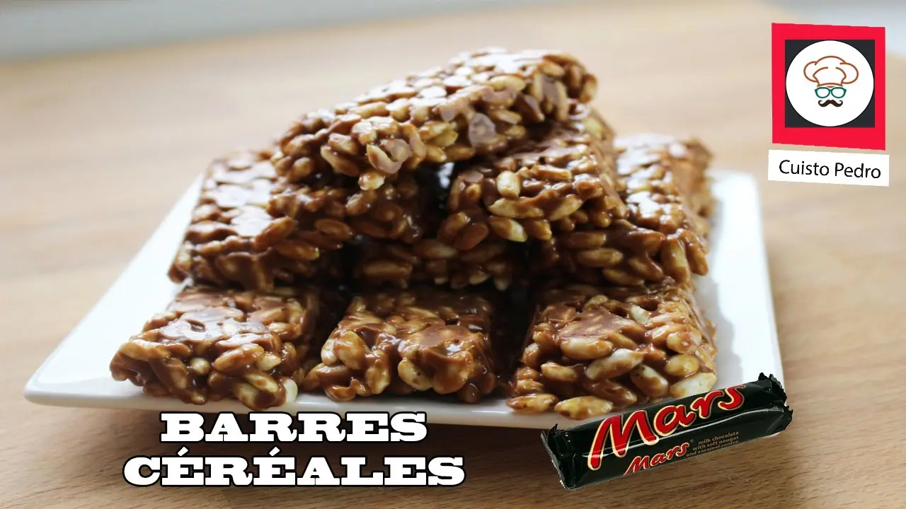 Recette facile et rapide barres de céréales mars Thermomix TM5