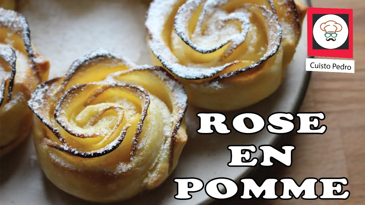 Pomme rose feuilletée – La recette facile