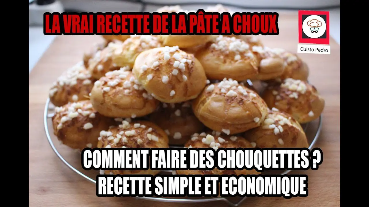 Recette pate à choux pour faire des chouquettes