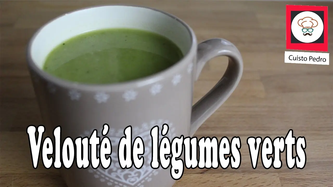 Soupe velouté de légumes verts Thermomix TM5