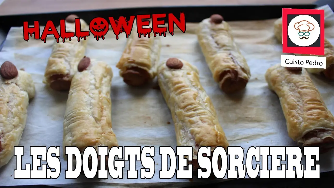Recette halloween doigts de sorciere