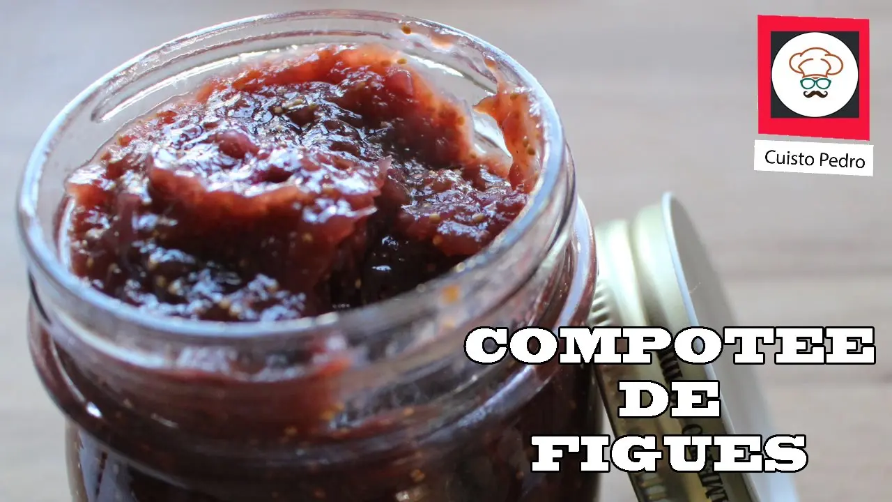 Recette de noël compotée de figues au Thermomix TM5