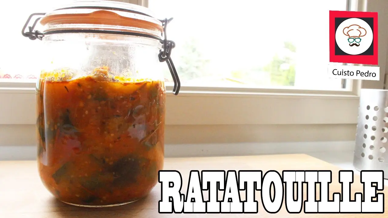Ratatouille Thermomix TM5  + Technique de stérilisation bocaux