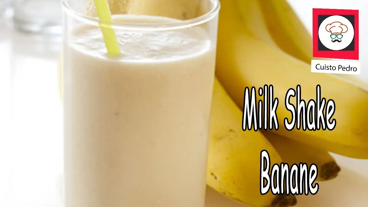 Milk shake banane recette rapide Thermomix TM5