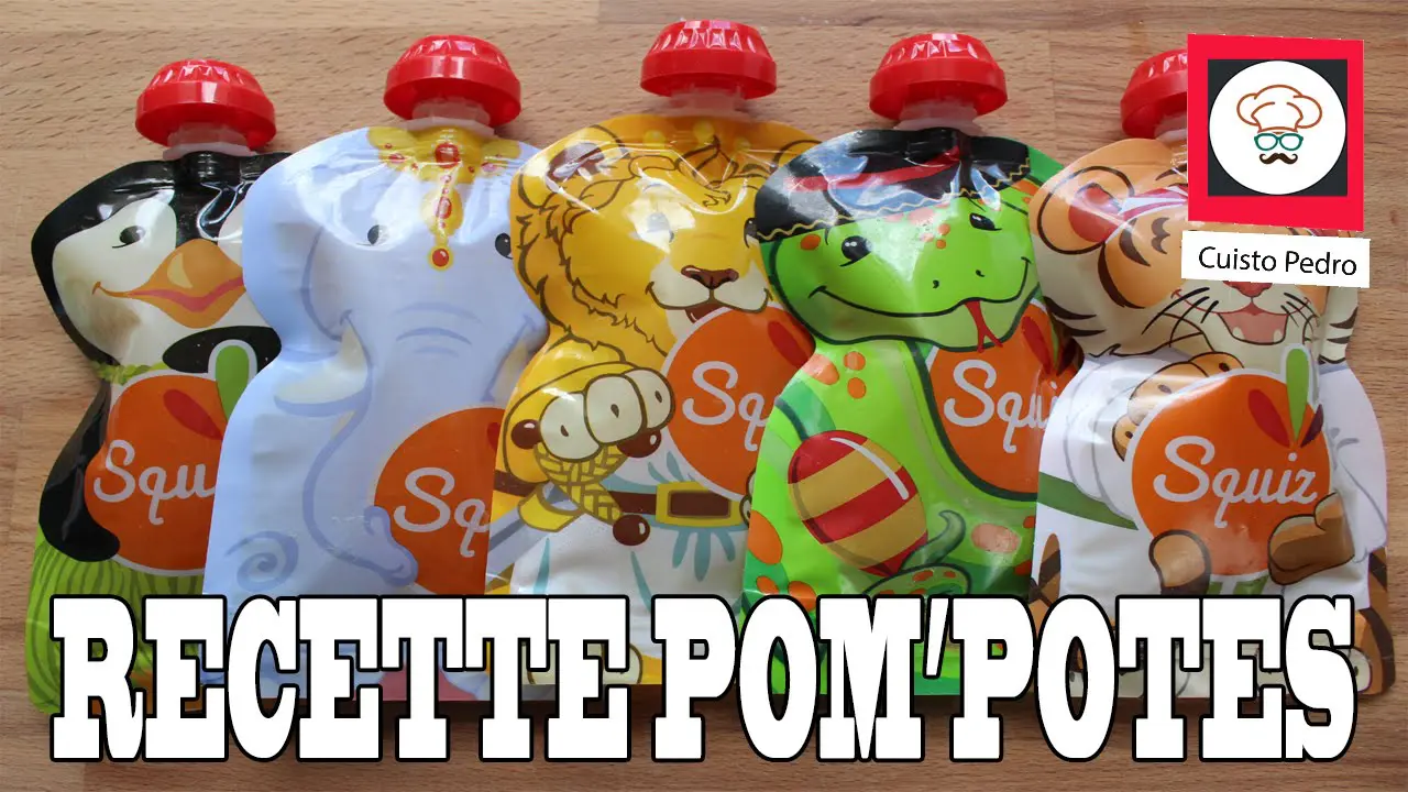 Compote de pomme pom’potes aux pommes thermomix tm5