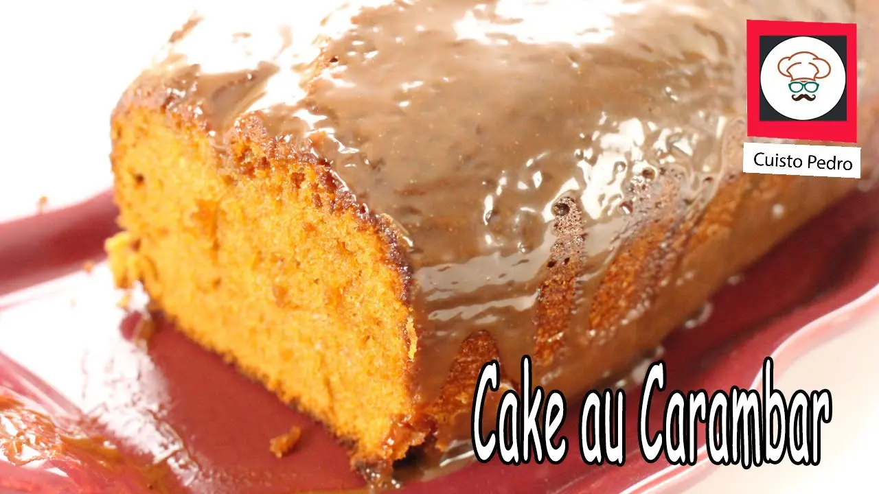 Cake au carambar avec nappage recette thermomix tm5