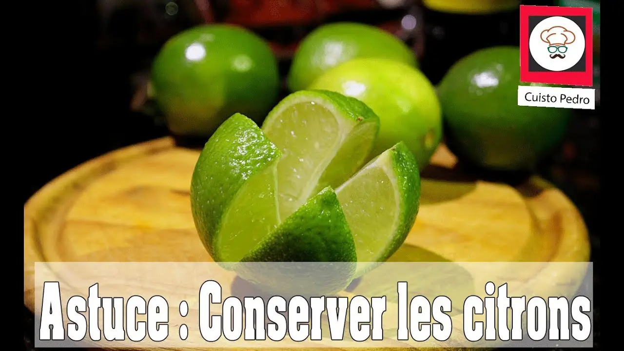 Mon astuce facile et rapide pour conserver les citrons
