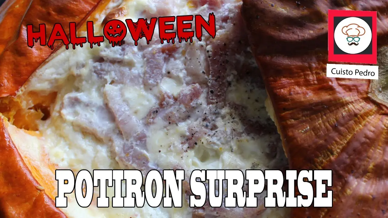 Recette halloween le potiron surprise