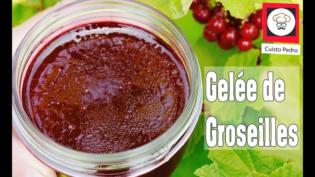 Gelé de groseilles recette Thermomix TM5