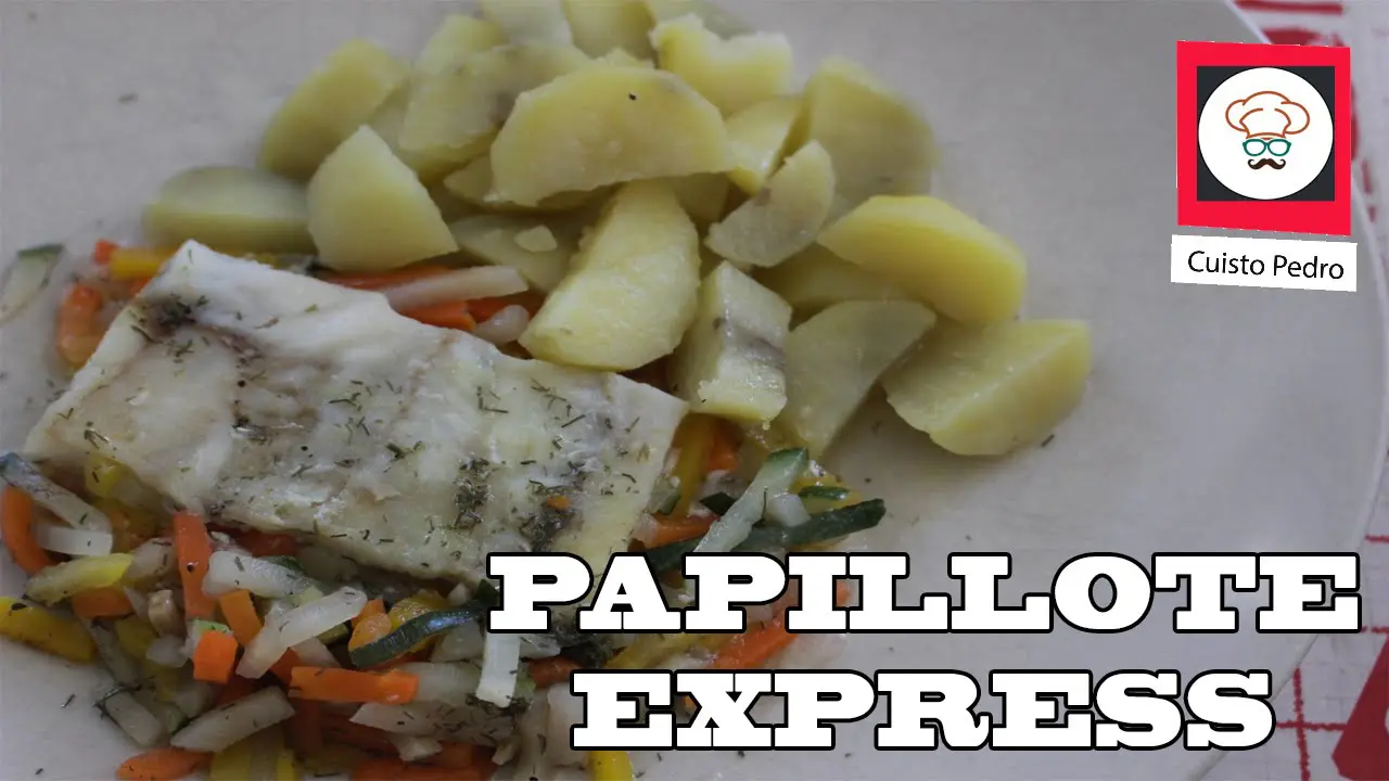 Recette facile pavé de poisson en papillote express pour les nuls Thermomix TM5