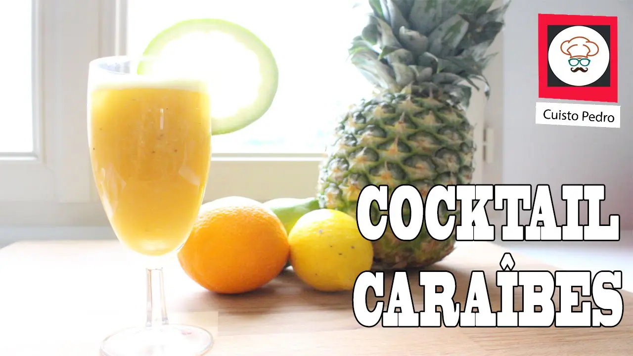 Cocktail caraibes malibu coco fruits au thermomix tm5