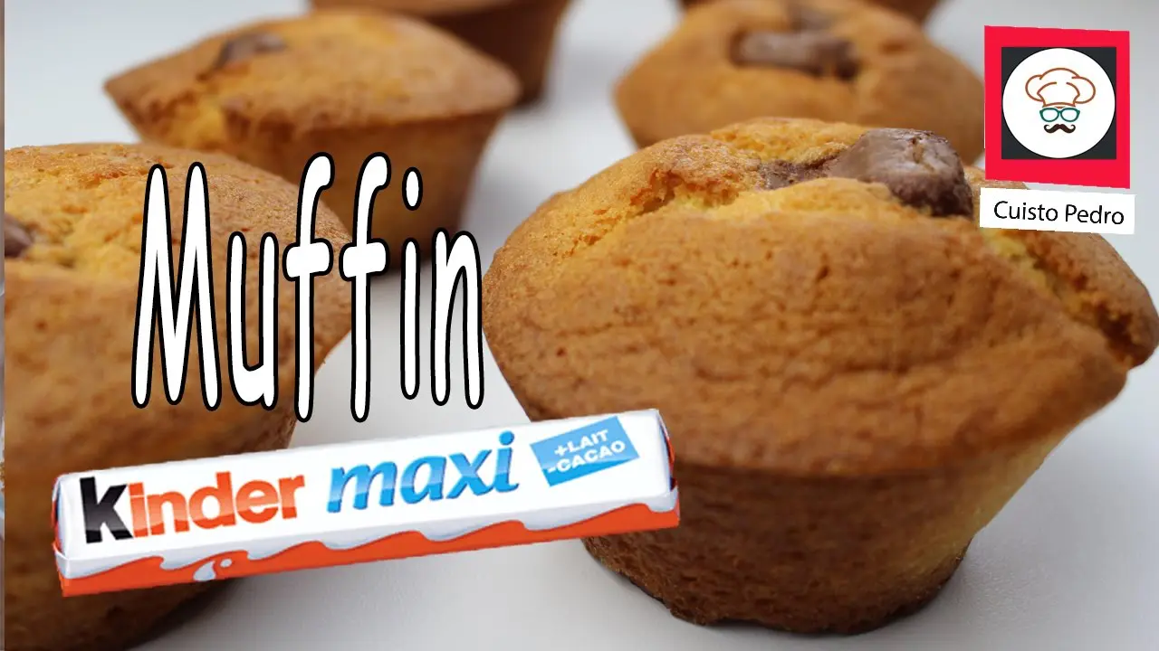 Recette Thermomix TM5 muffin kinder maxi