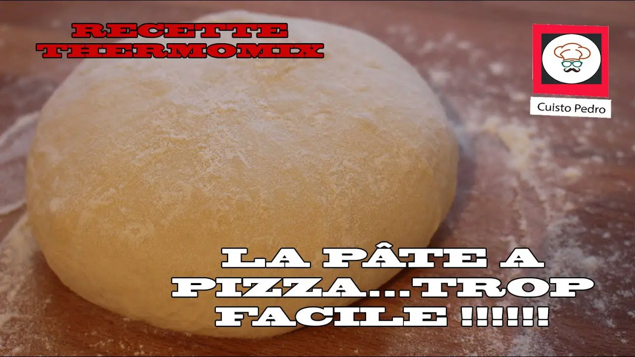 Recette pate a pizza facile et rapide au thermomix tm5 #7