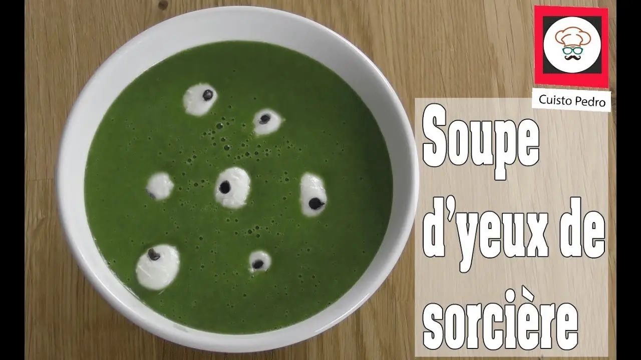 Soupe d’yeux de sorcière halloween Thermomix TM5