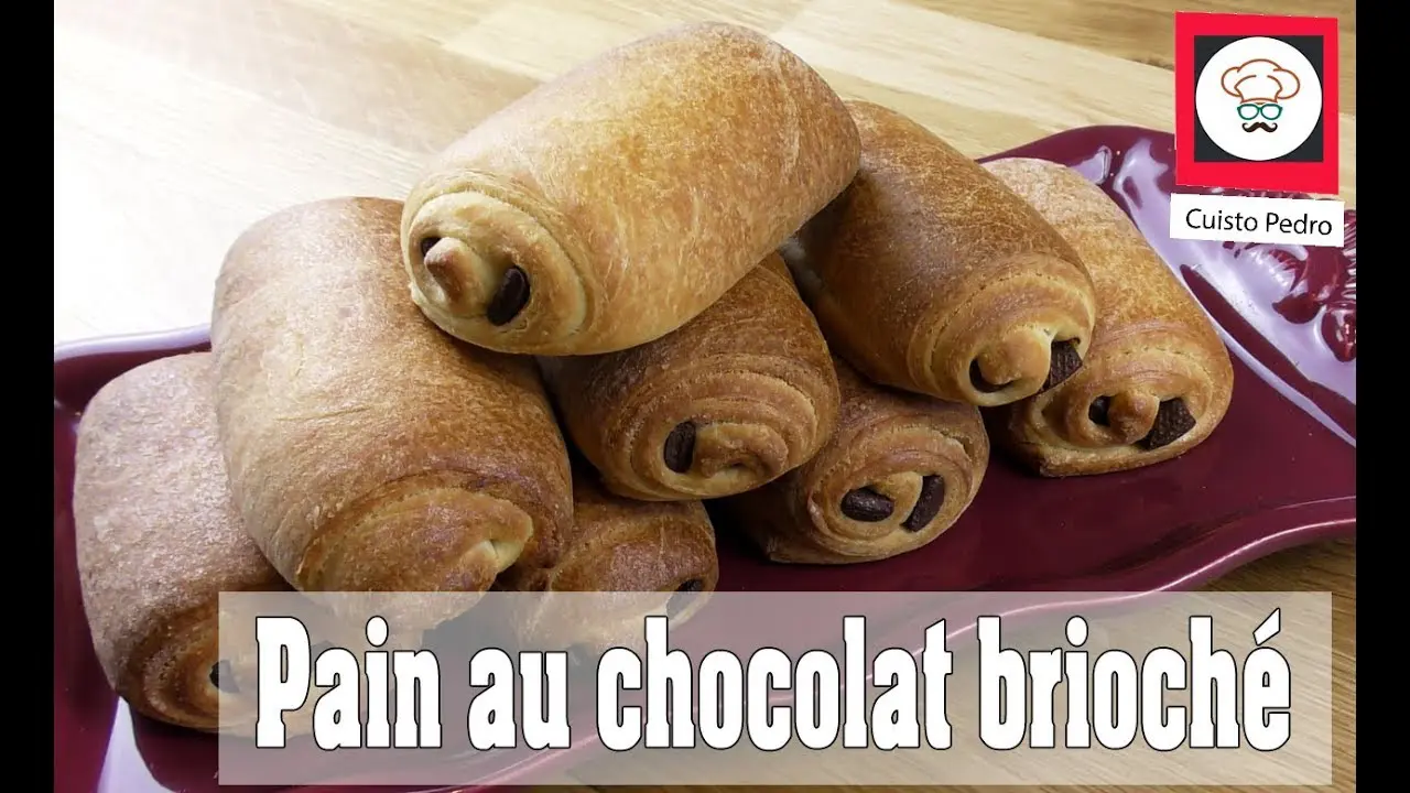 Recette pain au chocolat brioche Thermomix TM5