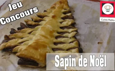 Recette de noel sapin nutella + jeu concours