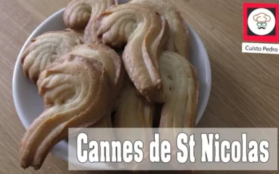 Recette de noël Thermomix cannes de saint nicolas