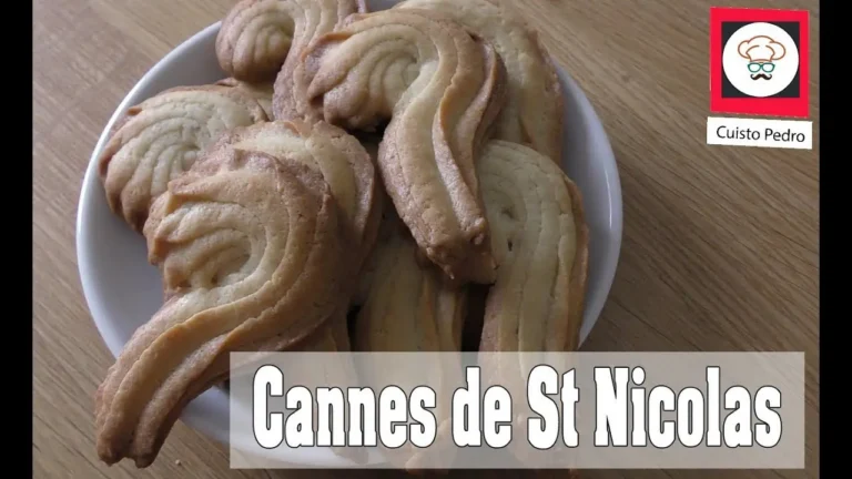 Recette de noël Thermomix cannes de saint nicolas