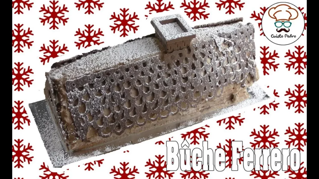 Recette de noël bûche Ferrero au Thermomix TM5