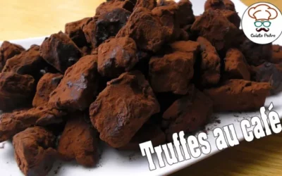 Recette noël Thermomix tm5 truffes au café