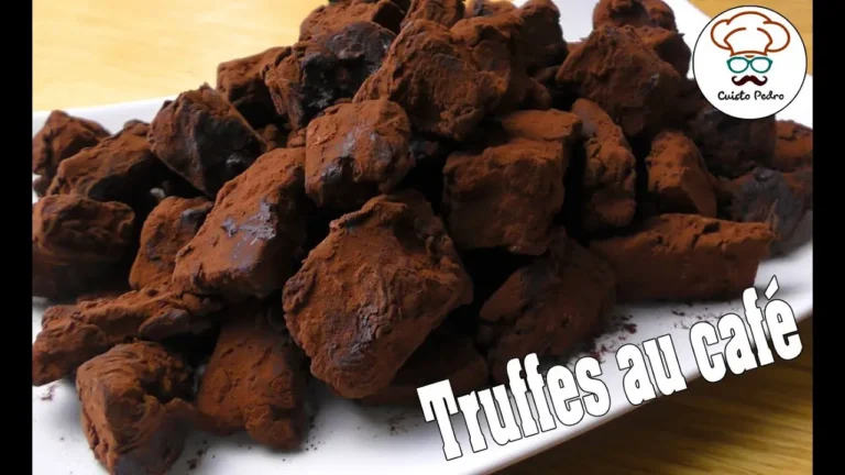 Recette noël Thermomix tm5 truffes au café