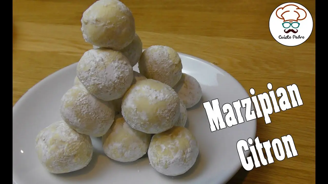 Recette Thermomix marzipan au citron